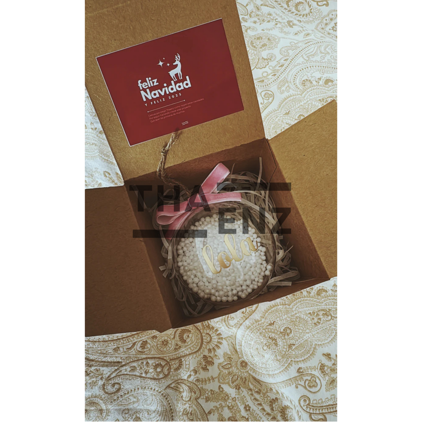 Bola de Navidad personalizada