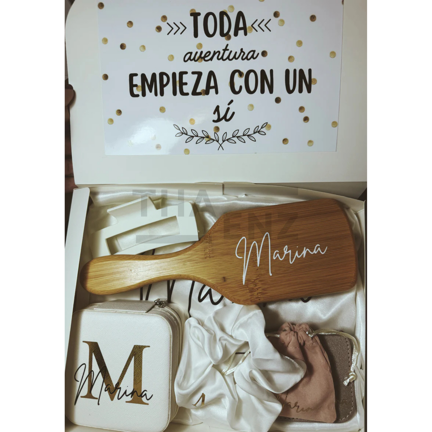 Caja novia personalizada