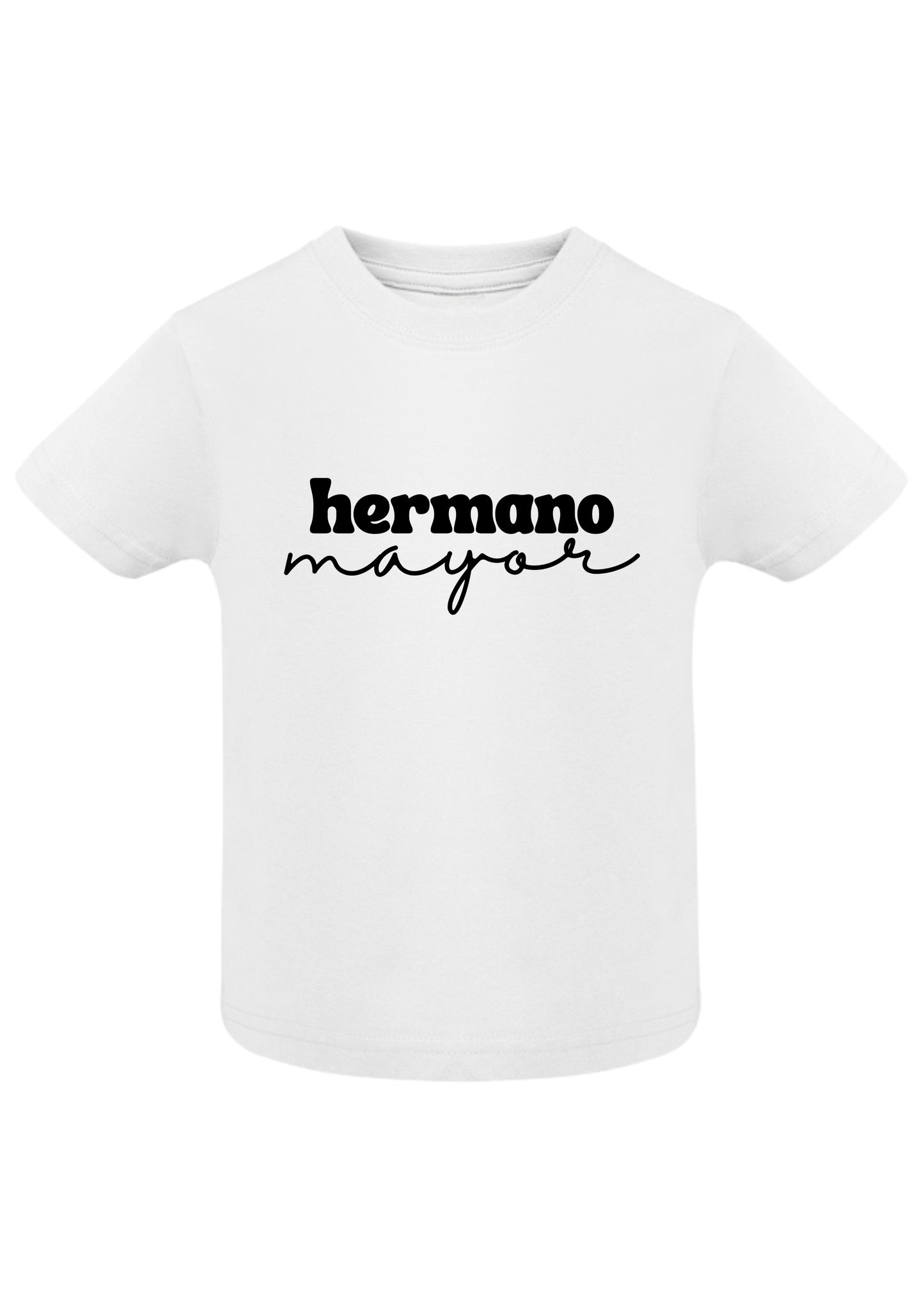 Camiseta hermano/a mayor personalizada | Anuncio embarazo original