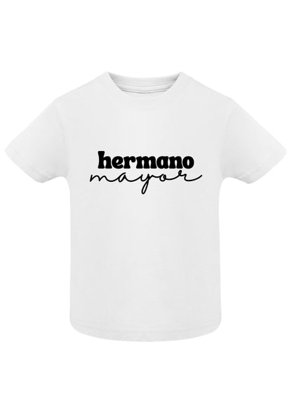 Camiseta hermano/a mayor personalizada | Anuncio embarazo original