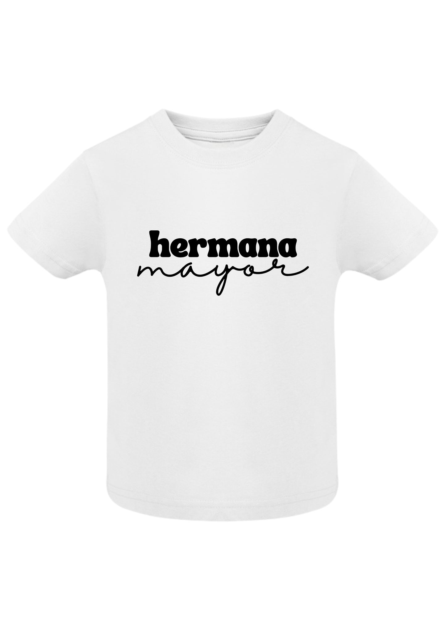 Camiseta hermano/a mayor personalizada | Anuncio embarazo original
