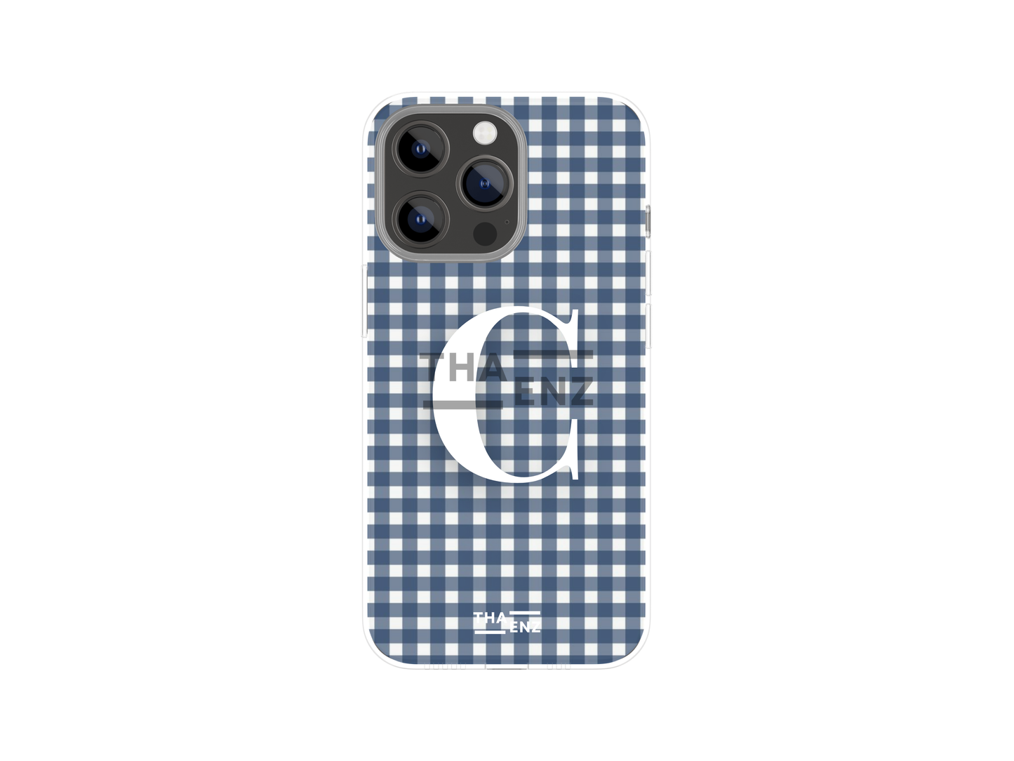 Funda vichy azul