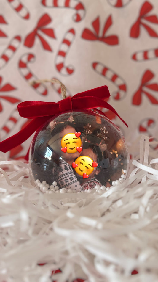 Bola de Navidad con foto